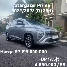Antik KM 26rb.. Hyundai Stargazer Prime 22/23 (D) AT