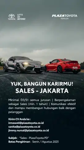 Sales Marketing Toyota
