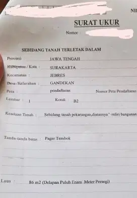Dijual Rumah tengah kota 300 jt nego