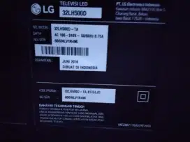 Terima tv led normal & rusak