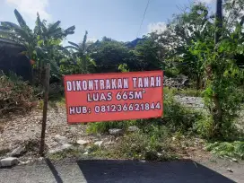 DISEWAKAN TANAH LUAS 665
