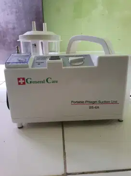 Portable phlegm suction unit
