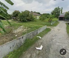 Tanah di Arengka jl Sidodadi 495m2 400m dari jl Arengka