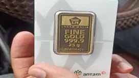 Jual Emas Antam Logam Mulia 25 Gram Tahun 2024