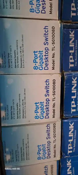 HUB KABEL LAN 8 PORT