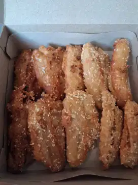 Pisang goreng wijen