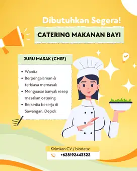 Juru Masak Makanan Bayi
