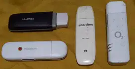 Ada 4 Modem Huawei E153,O2-E160,Vodafone K3565 dan Smartfren,murah,NET