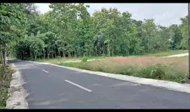 Tanah kavling gaum dekat kelurahan