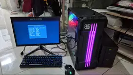PC Gaming Intel Core I7 4770 feat GTX 1650 4gb DDR5 + MONITOR +UPS1100