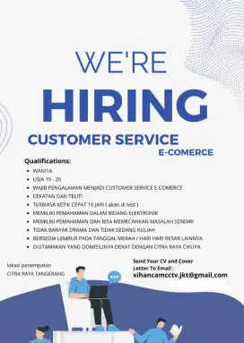 LOWONGAN KERJA CUSTOMER SERVICE