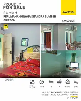 Jual Rumah SHM di Perumahan Graha Keandra Sumber, Cirebon