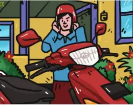 Jasa antar jemput pake motor