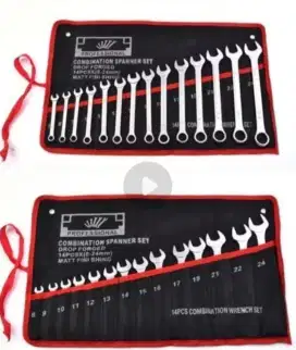 Kunci Ring set lengkap 14pcs