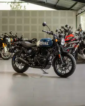 Royal Enfield Hunter 350 Rebel Blue 2022