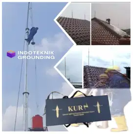 Spesialis ahli jasa pasang Penangkal Petir dan grounding mesin