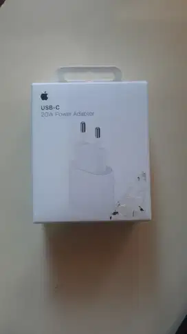 new adaptor iphone 20w ori apple