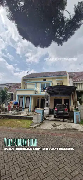 Rumah siap huni di Villa puncak tidar Malang
