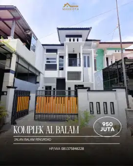 RUMAH READY 2 LANTAI AL BALAM REGENCY