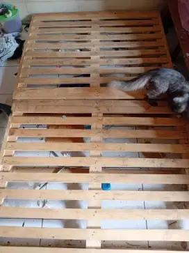 Palet kayu uk 1Mx1,2 M ada 6 biji