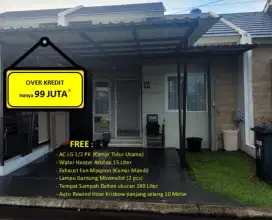 DIJUAL CEPAT/OVER KREDIT RUMAH 1 LANTAI KANA PARK - CLUSTER YURI C3.37