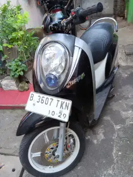Honda Scoopy Karbu Mesin Ok Body Ok