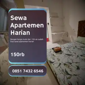 Menyewakan apartemen harian Kalibata City murah jaksel