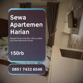 Menyewakan apartemen harian Treepark BSD City termurah di Tangsel