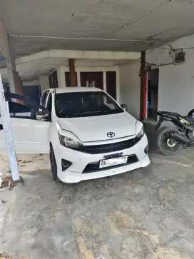 Toyota agya matic 2014 putih