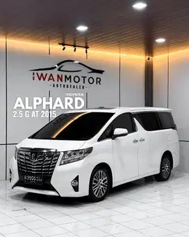 Toyota Alphard 2.5 G Transformer AT Tahun 2015 !