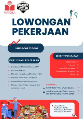 Direct sales ( Sales Door To door)