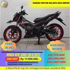 HONDA NEW SONIC 150 R 2023 CASH/KREDIT DP MURAH SYARAT MUDAH