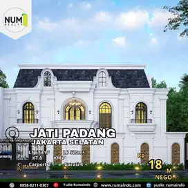 Rumah American Classic Private Pool di Jati Padang Jakarta Selatan