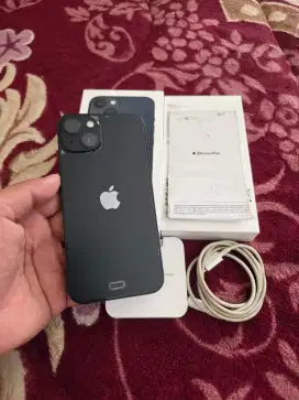 iphone 13 128gb resmi iBox, garansi 12-02-2026 battry health 98%