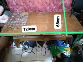 Meja formal kayu jati asli