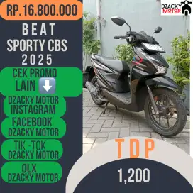 BEAT SPORTY CBS 2025 SECOND BERKUALITAS