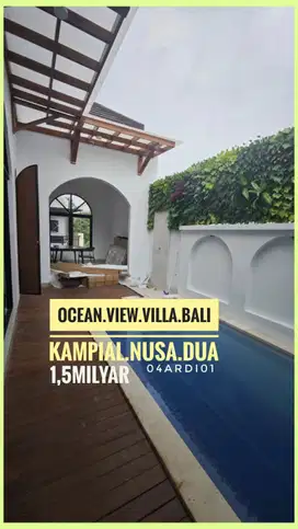 For Sale Ocean View Villa Nusa Dua Kampial Kuta Selatan Bali