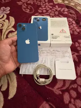 iphone 13 128gb resmi iBox, fulset original,mulus like new,istimewa