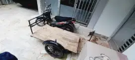 Dijual Becak Barang Fit X