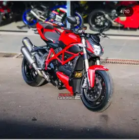 DUCATI STREET Fighter 848 2012 Merah