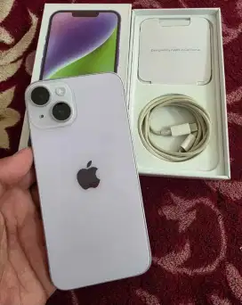 iPhone 14 128gb mulus like new,istimewa,lengkap fulset
