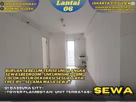 Dapatkan Sekarang! Disewakan 1BR UNFURNISHED Jarang Ada Bassura City