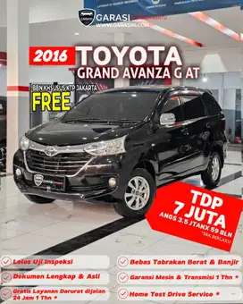 (TDP 7 JT)TOYOTA AVANZA G BARONG AT 2016
