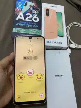 Bismillah Jual Samsung a26 5G 8/256 Fullset Like New
