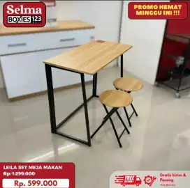 Meja Makan Lipat Minimalis
