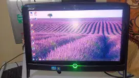 Pc AIO Acer core i3 led 20inchi ok semua gan ada 5unit