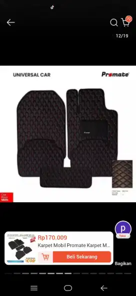 karpet mobil primate baru