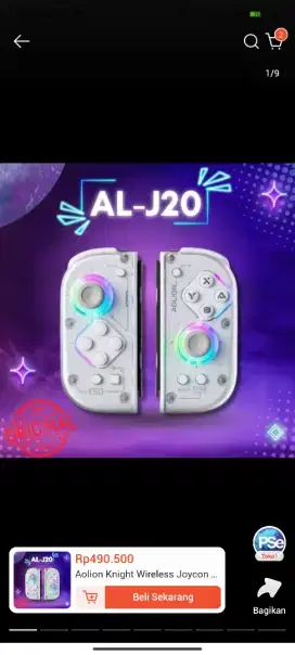 Aolion Knight Wireless Switch Joycon