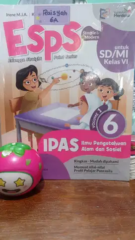 Jual Buku IPAS Volume 1 SD/MI Kelas 6 Kurikulum Merdeka