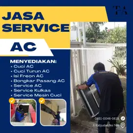 Jasa panggilan Bongkar pasang AC ke rumah